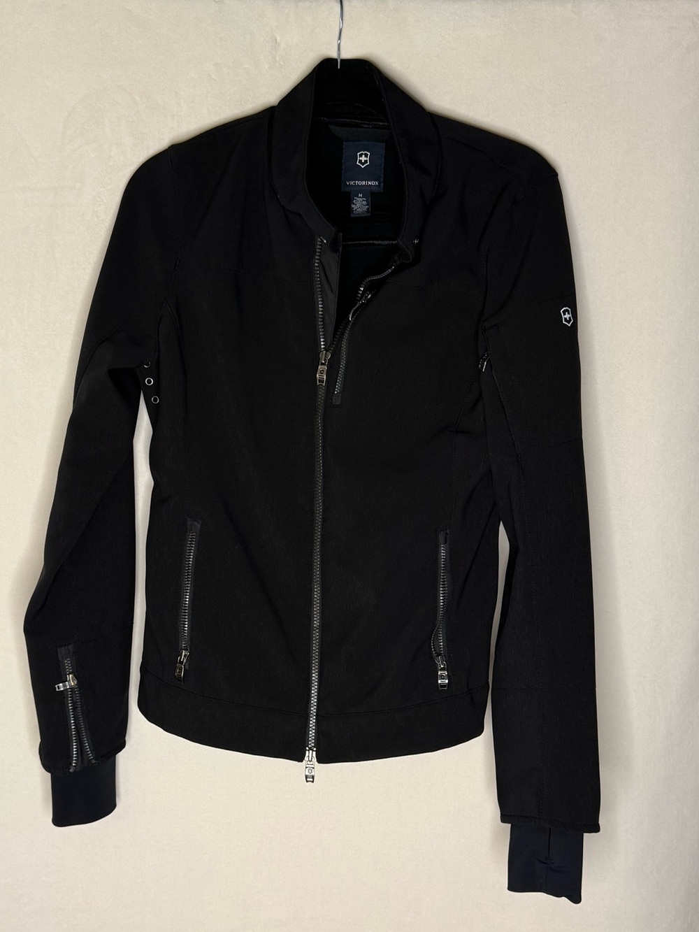 Victorinox Black Women's Bomber Softshell Jacket